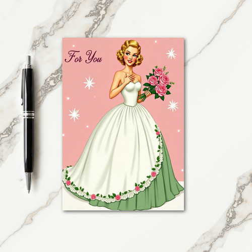 Retro Glam Mothers Day Card