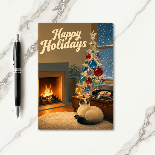 Retro Holiday Cards