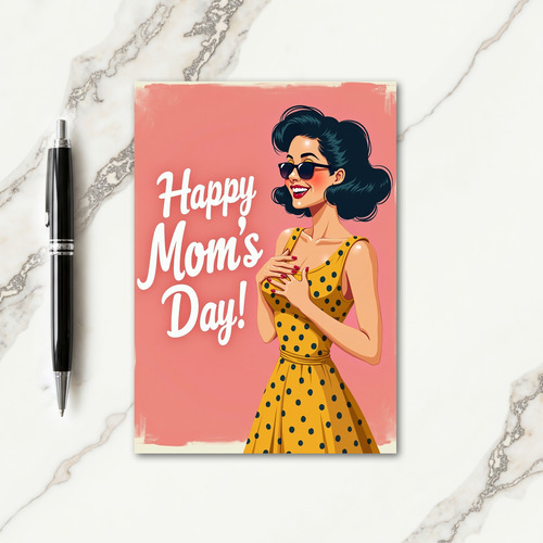 Retro Joy Celebration Card