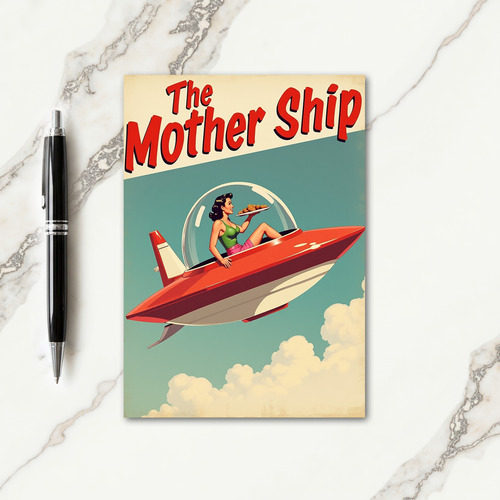 Retro Mothership Adventure Card