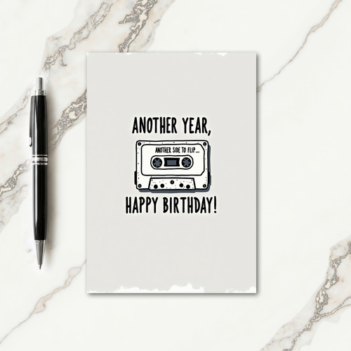 Retro Tape Birthday Card