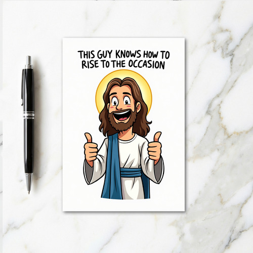 Rise To The Occasion Smile Card