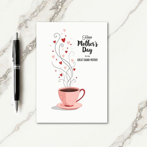 Rising Love Mothers Day Card