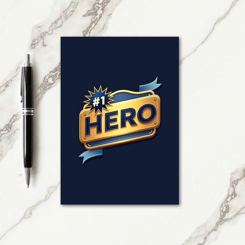 Riveted Hero Award Card