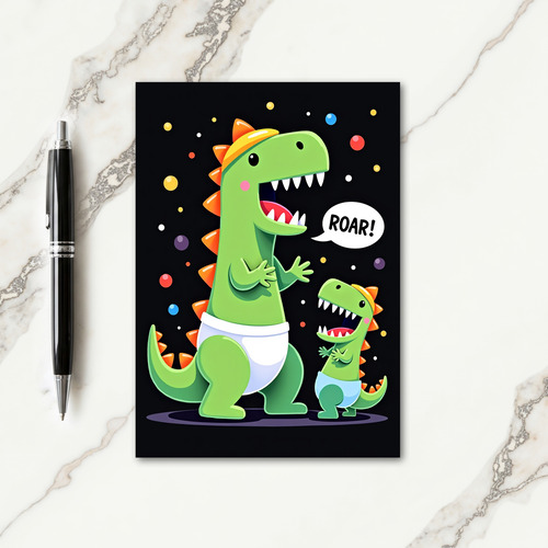 Roaring Mothers Day Reptile Love Card