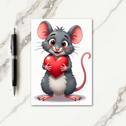 Rodent Love Mothers Day Card