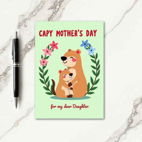 Rodent Sweet Mothers Day Card