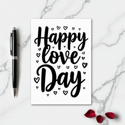 Romantic Love Day Card