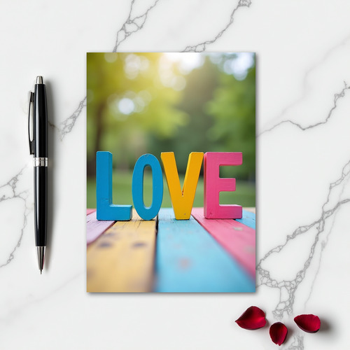 Romantic Simple Love Card