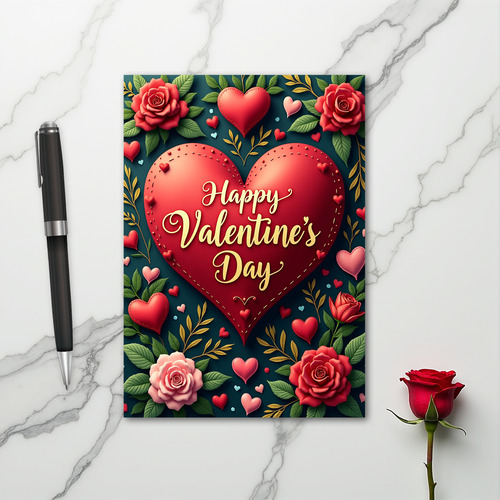 Romantic Valentines Day Love Card