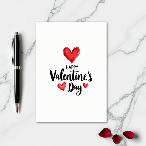 Romantic Watercolor Card