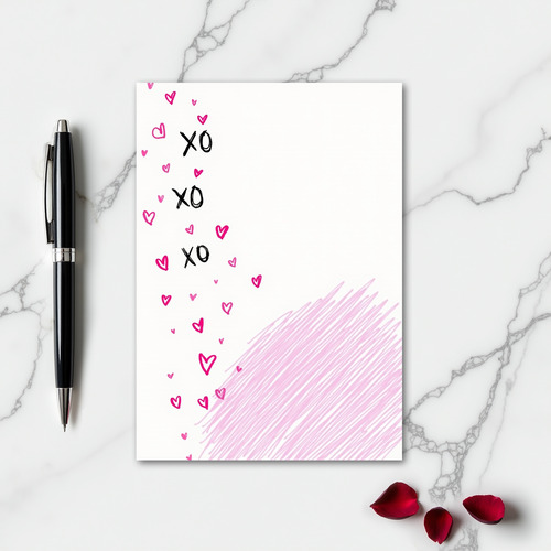 Romantic Xo Love Card