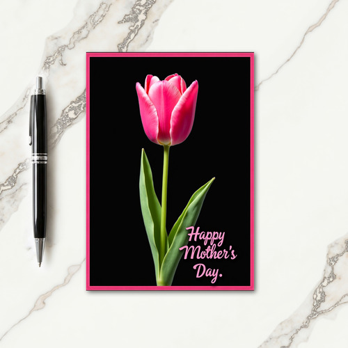 Rose Bloom Mothers Day Card