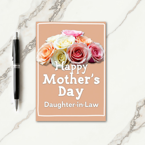 Rose Daughterinlaw Card