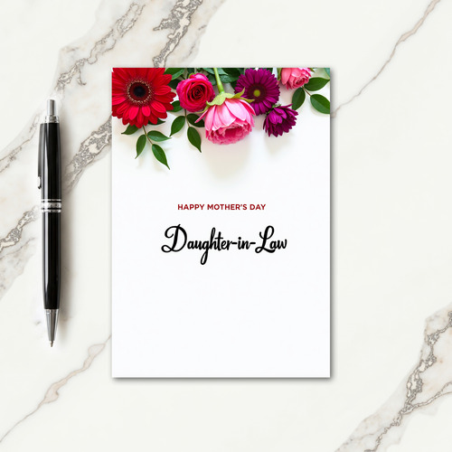 Rose Daughterinlaw Day Card