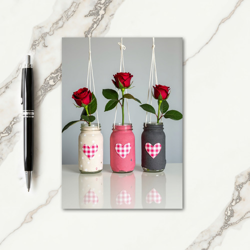 Rose Floral Mothers Day Keepsake Card