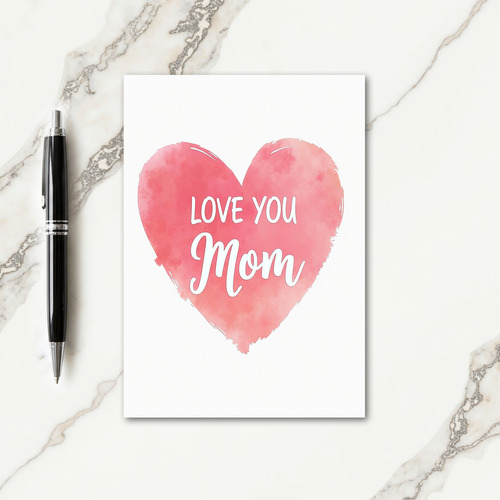 Rose Heart Affection Card