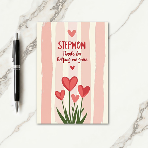 Rose Heart Mothers Day Love Card