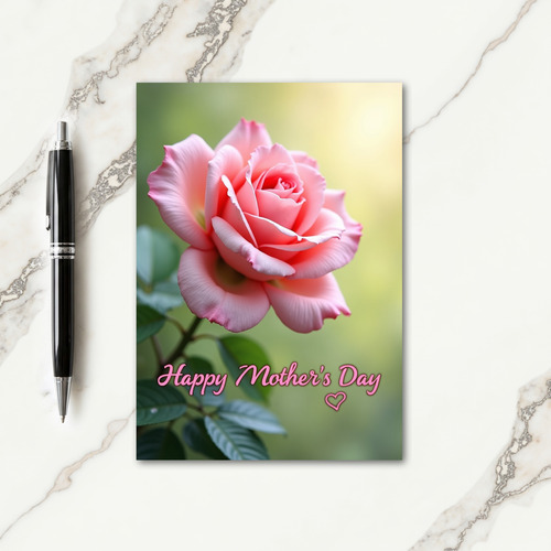 Rose Hue Mothers Day Card
