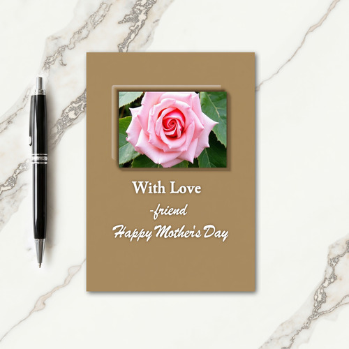 Rose Illustration Happy Day Card