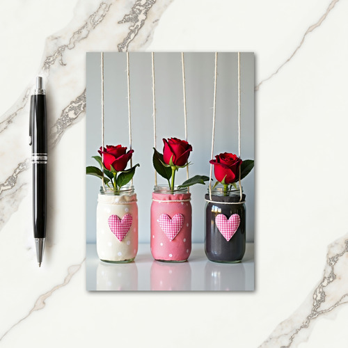Rose Jars Mothers Day Card