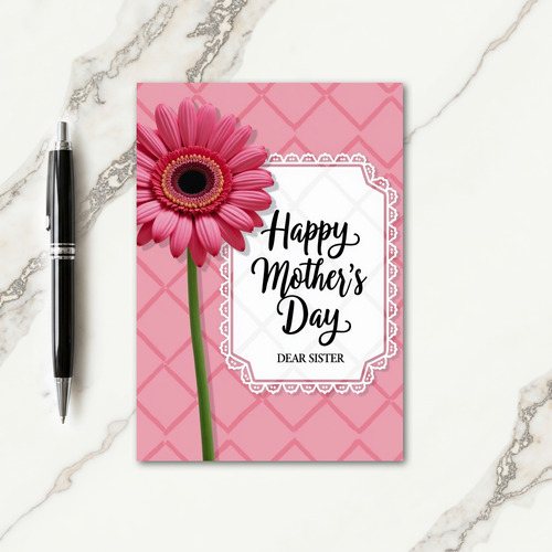 Rose Lattice Mothers Day Card
