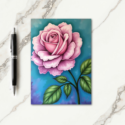 Rose Mothers Day Art Card