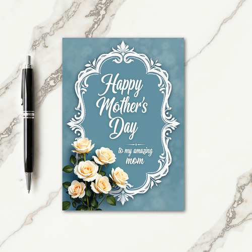Rose Mothers Day Azure Card