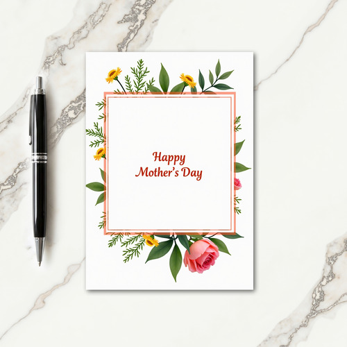 Rose Mothers Day Card