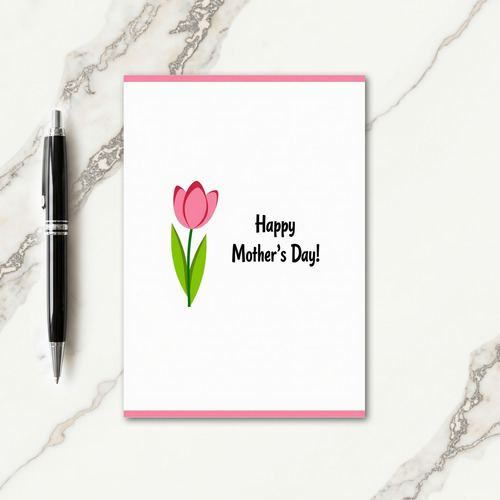 Rose Mothers Day Design Card