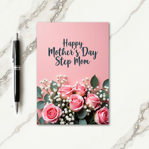 Rose Pastel Mothers Day Card