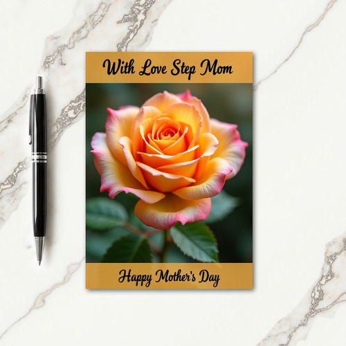 Rose Petal Mothers Day Wish Card