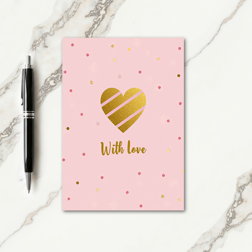 Rose Pink Love Mothers Day Card