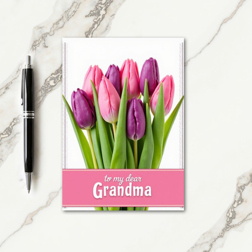 Rose Pink Mothers Day Note Card