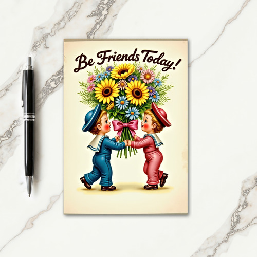 Rose Pink Sailor Mother Card