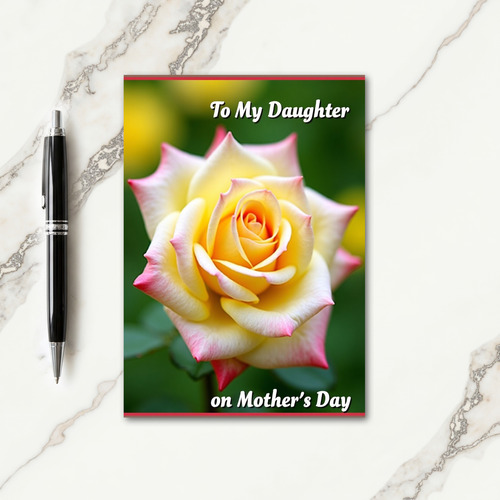 Rose Portrait Mothers Day Card