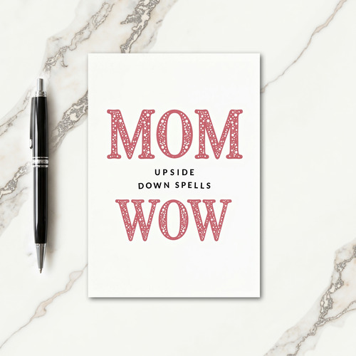 Rose Textured Mothers Day Card