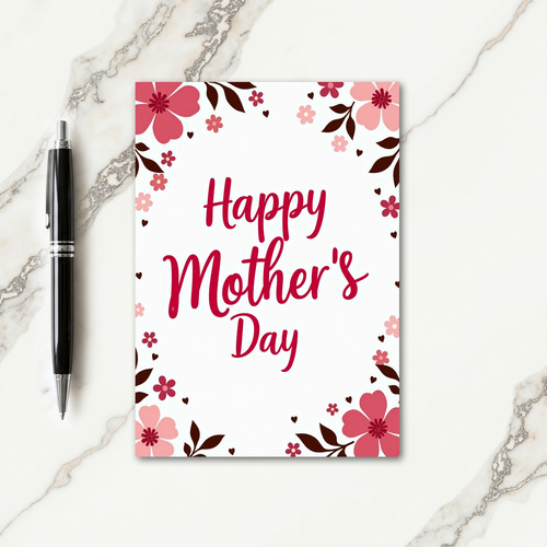 Rose Tinted Mothers Day Card