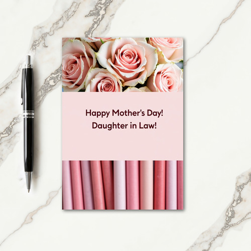 Rose Tinted Mothers Day Love Card