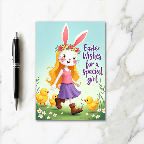 Rose Wreath Springtime Friend Card