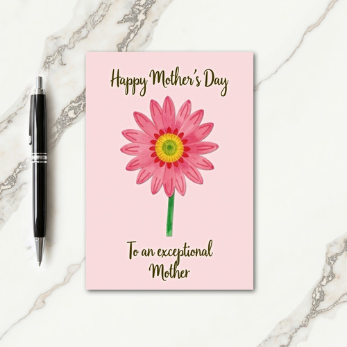 Roseate Floral Mothers Day Card