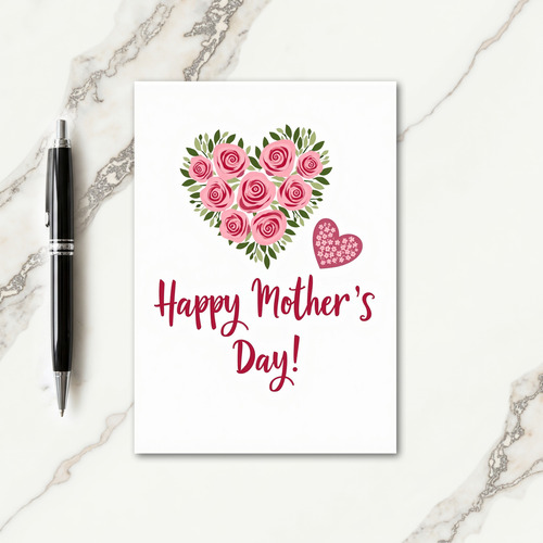 Roseate Mothers Day Card