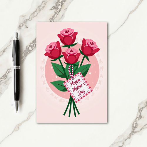 Roseate Mothers Day Floral Art Card