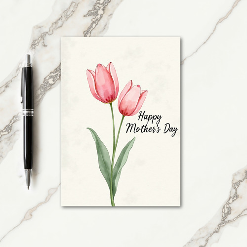 Rosebud Mothers Day Card