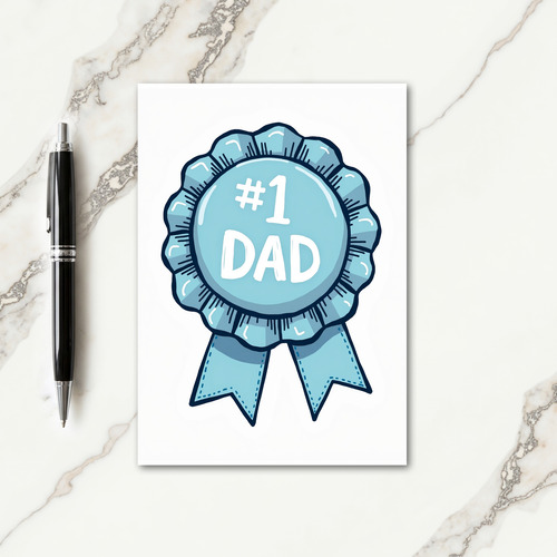 Rosette Sweet Fathers Day Card
