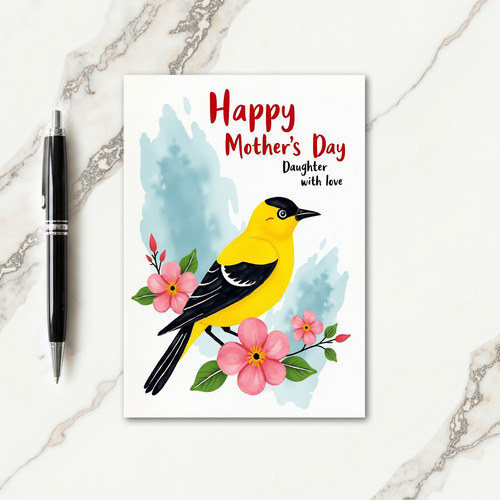 Rosy Blossom Mothers Day Card