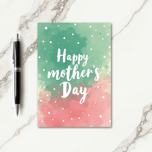 Rosy Blush Mothers Day Card