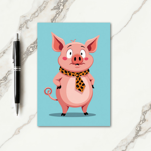 Rosy Cheeked Fathers Day Card