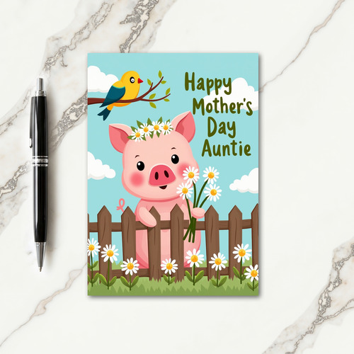 Rosy Cheeks Mothers Card