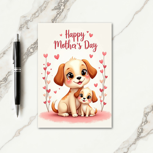 Rosy Cheeks Mothers Love Card